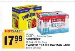 Food Lion Twisted Tea or Cayman Jack offer