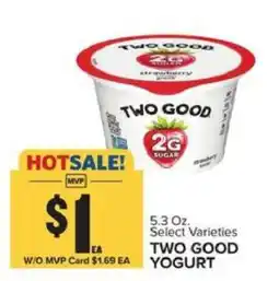 Food Lion Two Good Yogurt offer