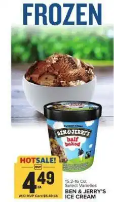 Food Lion Ben & Jerry's Ice Cream offer