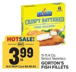 Food Lion Gorton's Fish Fillets offer