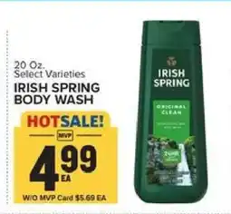 Food Lion Irish Spring Body Wash offer