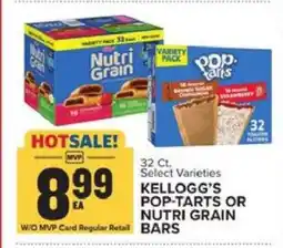 Food Lion Kellogg's Pop-Tarts or Nutri Grain Bars offer