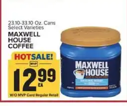 Food Lion Maxwell House Coffee offer