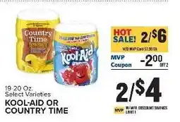 Food Lion Kool Aid or Country Time offer