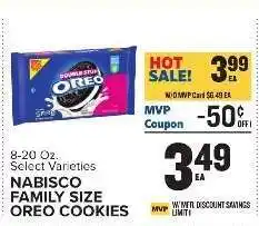 Food Lion Nabisco Family Size Oreo Cookies offer