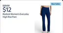 Walmart Reebok Women's and Women's Plus Size Everyday High Rise Pant With Pocket offer