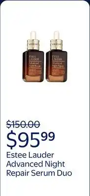 Walmart Estee Lauder Advanced Night Repair Serum Duo offer