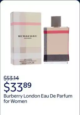 Walmart London by Burberry, Eau De Parfum, Perfume for Women offer