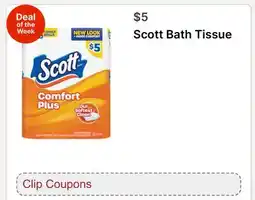 Walgreens Scott Bath Tissue offer