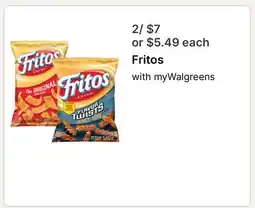 Walgreens Fritos offer