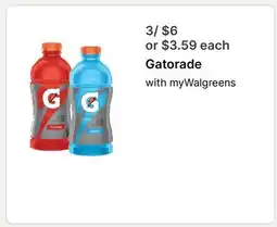 Walgreens Gatorade offer