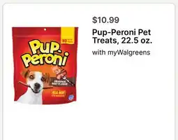 Walgreens Pup-Peroni Pet Treats offer