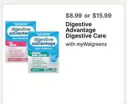 Walgreens Digestive Advantage Digestive Care offer