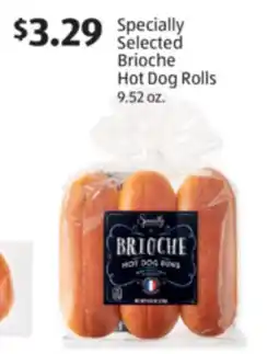 Aldi Specially Selected Brioche Hot Dog Rolls offer