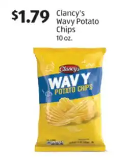 Aldi Clancy's Wavy Potato Chips offer