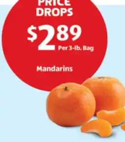 Aldi Mandarins offer