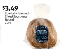 Aldi Specially Selected Sliced Sourdough Round offer