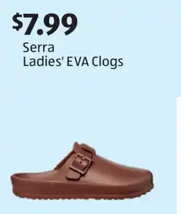 Aldi Serra Ladies' EVA Clogs offer