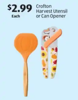 Aldi Crofton Harvest Utensil or Can Opener offer