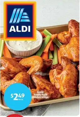 Aldi Fresh Family Pack Chicken Wings offer