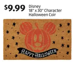 Aldi Disney 18 x 30 Character Halloween Coir offer