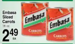 Superior Grocers Embasa Sliced Carrots offer