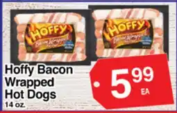 Superior Grocers Hoffy Bacon Wrapped Hot Dogs offer
