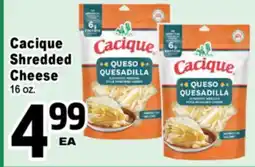 Superior Grocers Cacique Shredded Cheese offer