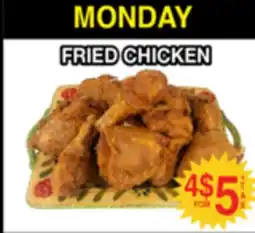 Superior Grocers MONDAY FRIED CHICKEN offer