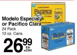 Superior Grocers Modelo Especial or Pacifico Clara offer