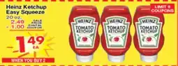 Superior Grocers Heinz Ketchup Easy Squeeze offer