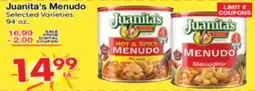 Superior Grocers Juanita's Menudo offer