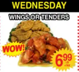 Superior Grocers WINGS OR TENDERS offer