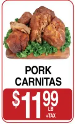 Superior Grocers PORK CARNITAS offer