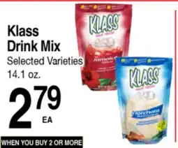 Superior Grocers Klass Drink Mix offer