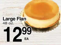 Superior Grocers Large Flan offer