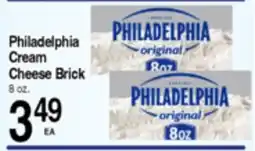 Superior Grocers PHILADELPHIA Cream Cheese Brick offer