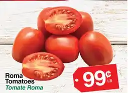 Superior Grocers Roma Tomatoes offer