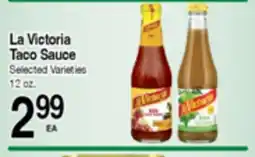 Superior Grocers La Victoria Taco Sauce offer