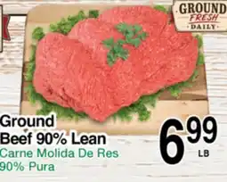 Superior Grocers Ground Beef 90% Lean offer
