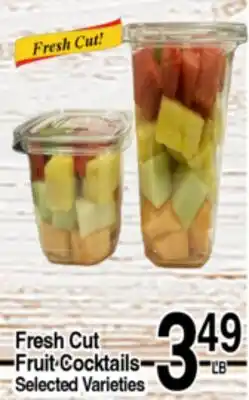 Superior Grocers Fresh Cut Fruit Cocktails offer
