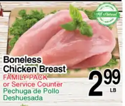 Superior Grocers Boneless Chicken Breast offer