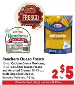 Vallarta Supermarkets Ranchero Queso Fresco offer