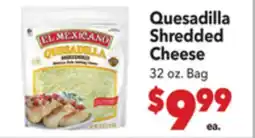 Vallarta Supermarkets Quesadilla Shredded Cheese offer