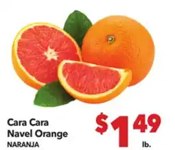 Vallarta Supermarkets Cara Cara Navel Orange/NARANJA offer