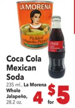 Vallarta Supermarkets Coca Cola Mexican Soda offer