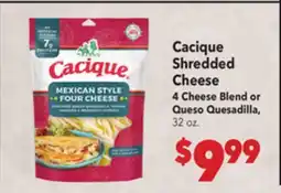 Vallarta Supermarkets Cacique Shredded Cheese offer
