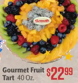 Vallarta Supermarkets Gourmet Fruit Tart offer