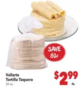 Vallarta Supermarkets Vallarta Tortilla Taquera offer