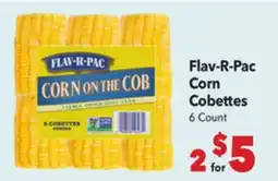 Vallarta Supermarkets Flav-R-Pac Corn Cobettes offer